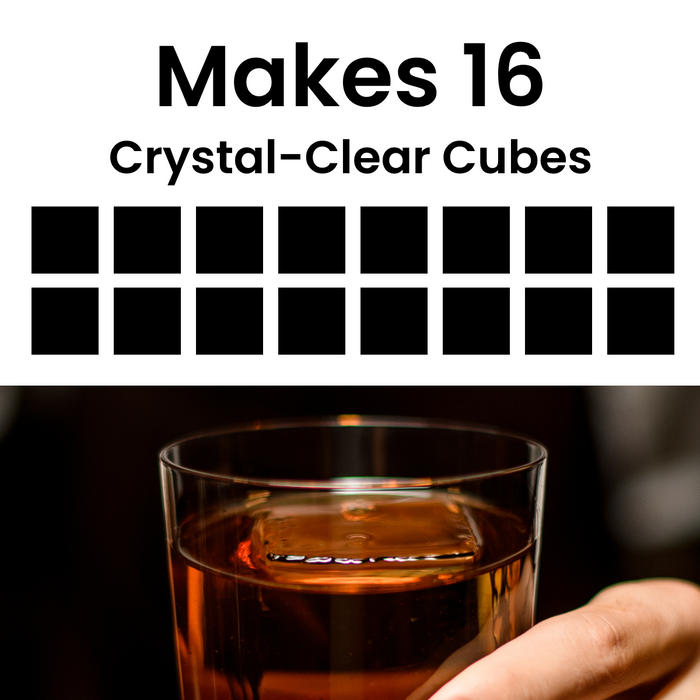 King Cube Clear Ice Maker (16-Cavity)