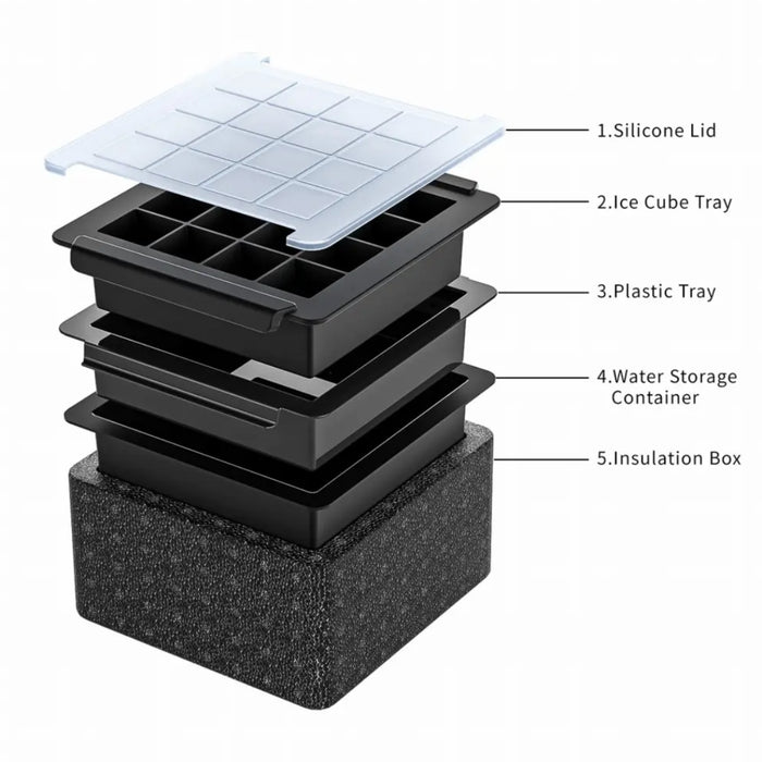 King Cube Clear Ice Maker (16-Cavity)