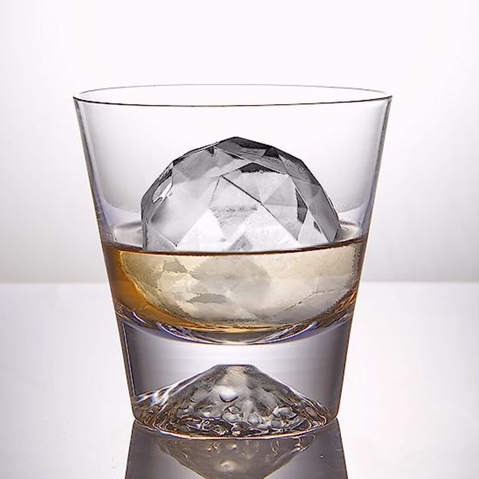 Crystal-Clear Prism Sphere Ice Maker (Double)