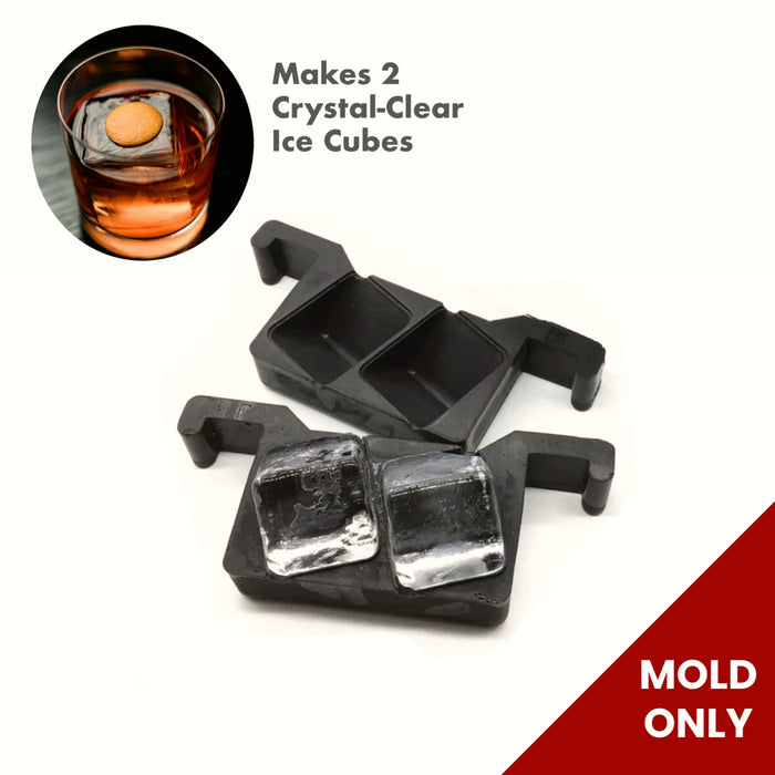 Crystal-Clear Ice Cubes - Double (Mold Only)