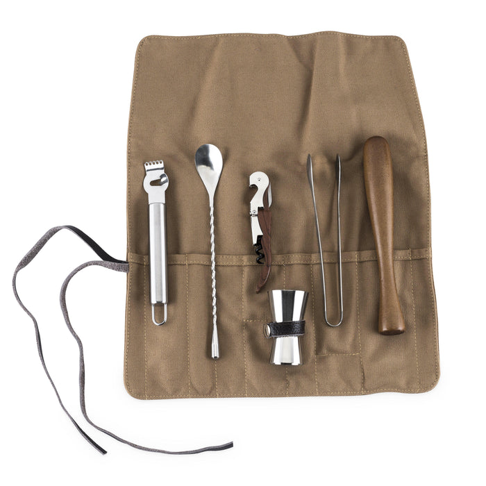 7-Piece Canvas Cocktail Kit