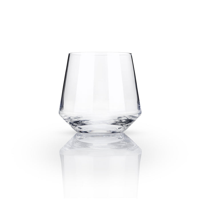 Angled Crystal Cocktail Tumblers (Set of 2)