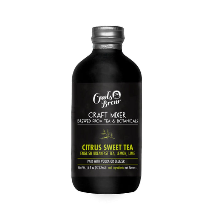 Owl's Brew Citrus Sweet Tea Craft Mixer (16 oz)