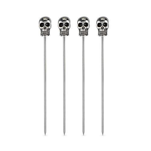 Skull Cocktail Picks (Set of 4)