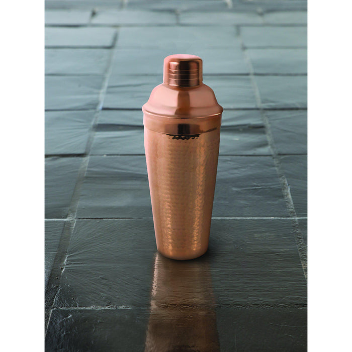 Hammered Copper Cocktail Shaker