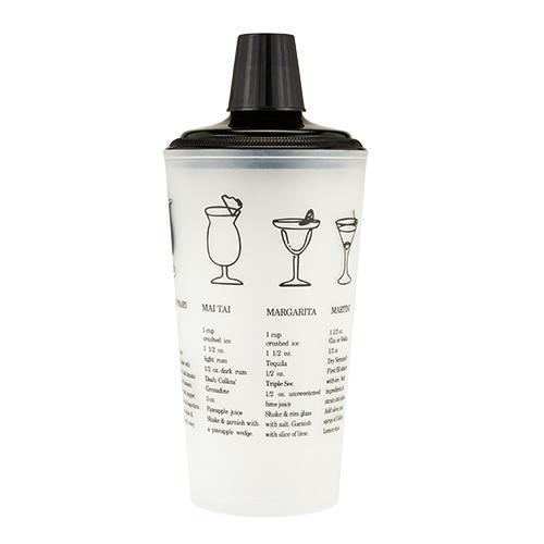 Plastic Recipe Shaker