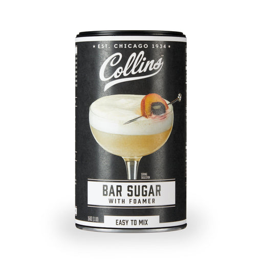 Collins Bar Sugar with Foamer (16 oz)