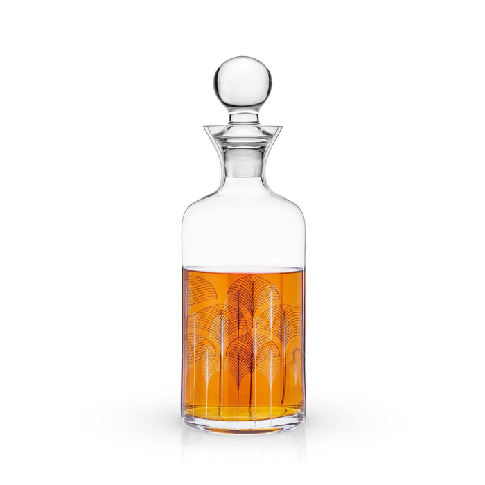 Deco Crystal Liquor Decanter