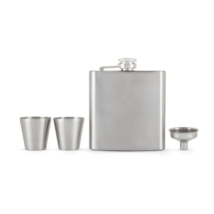 Flask and Shot Glass Set