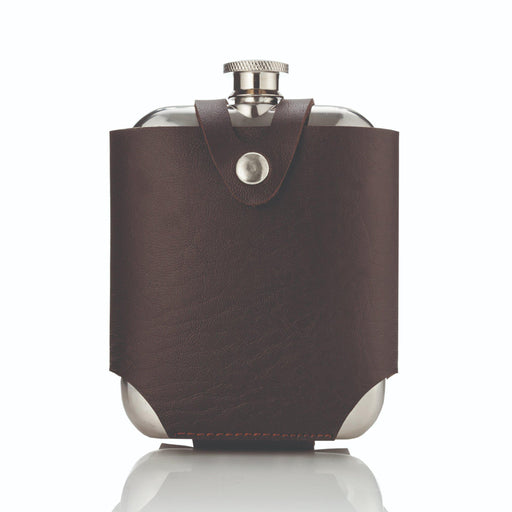 Stainless Steel Flask and Traveling Case
