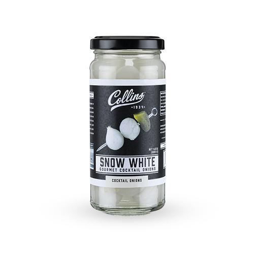 Collins Snow White Cocktail Onions (8 oz)