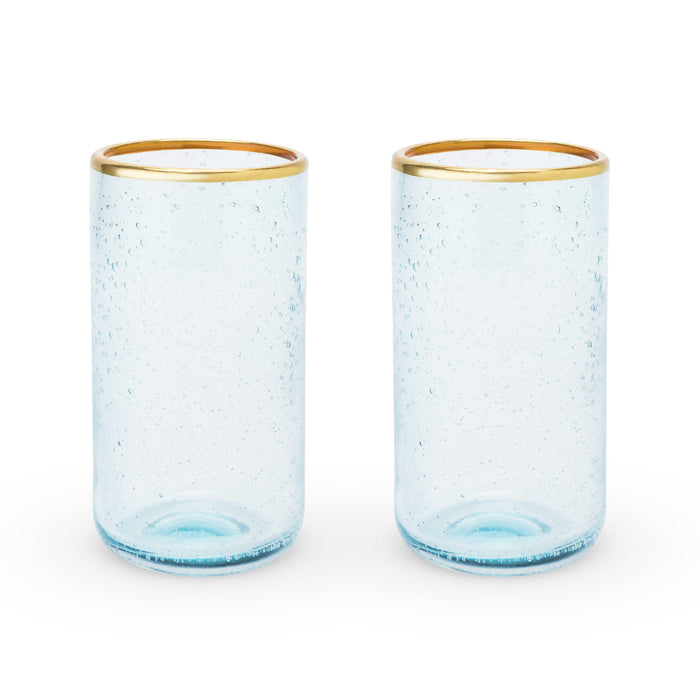 Bubble Glass Tumblers (Set of 2)