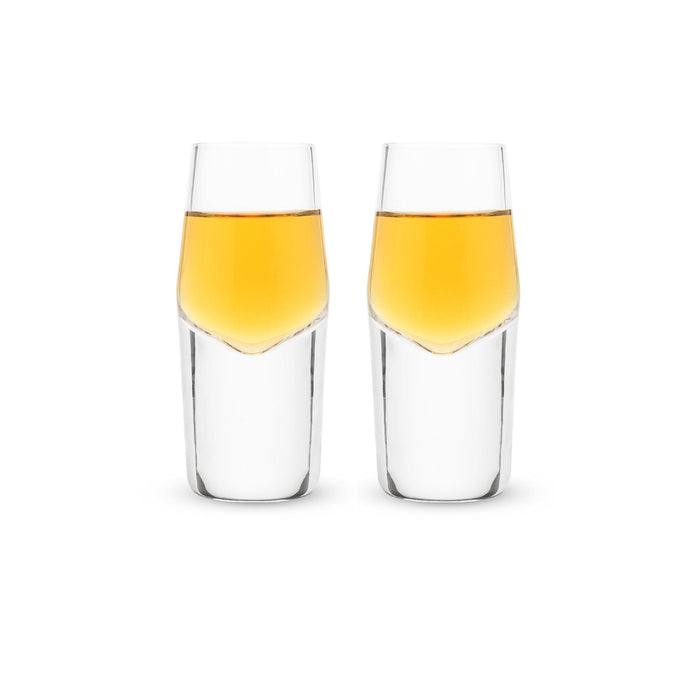 Heavyweight Crystal Shot Glasses (Set of 2)