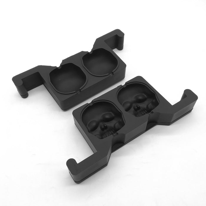 Crystal-Clear Skull Ice Maker (Double)