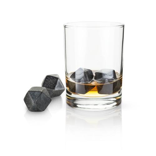 Hexagonal Basalt Stones (Set of 4)