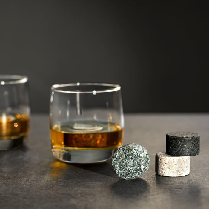Multi-Color Granite Stones (Set of 4)