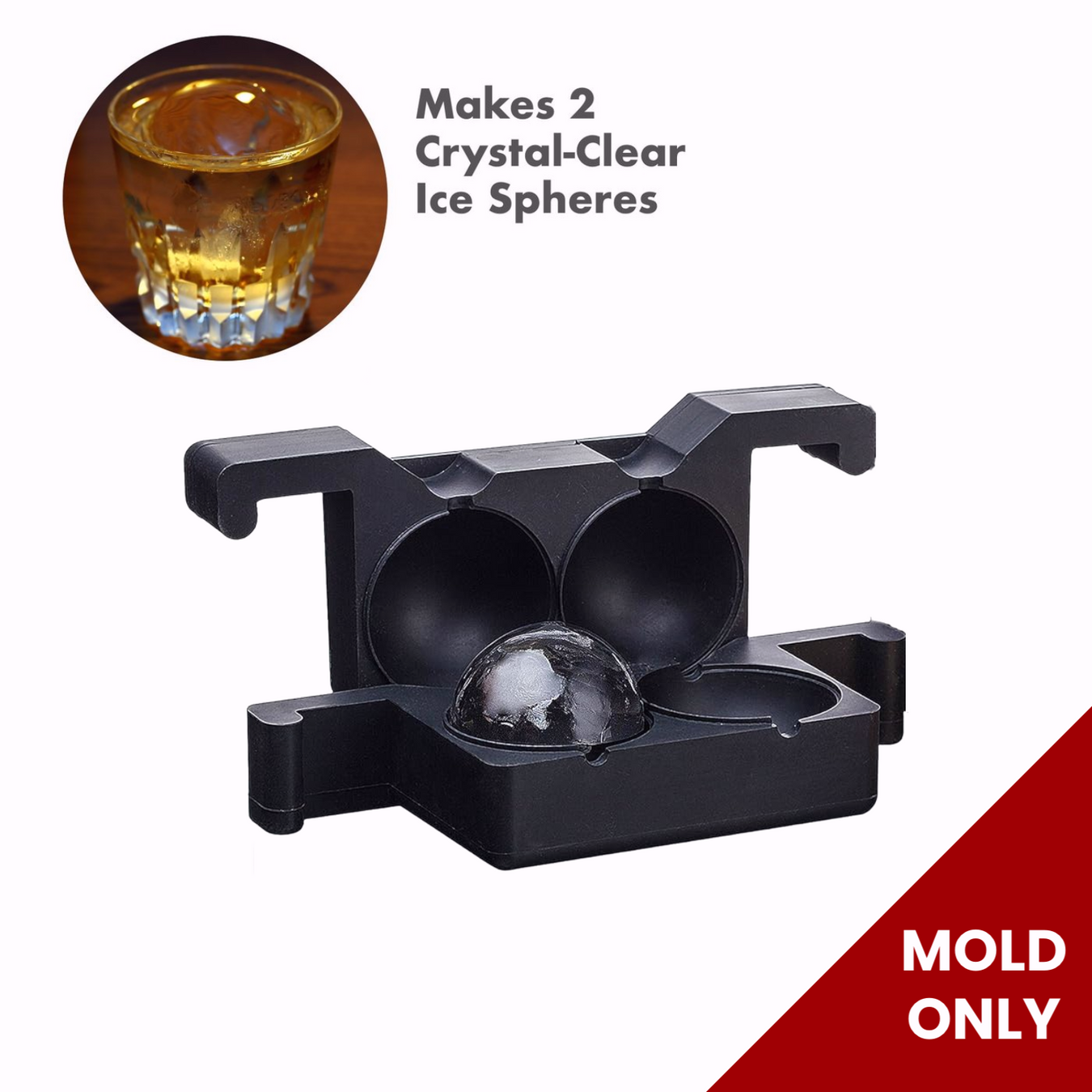 Crystal-Clear Ice Mold Inserts