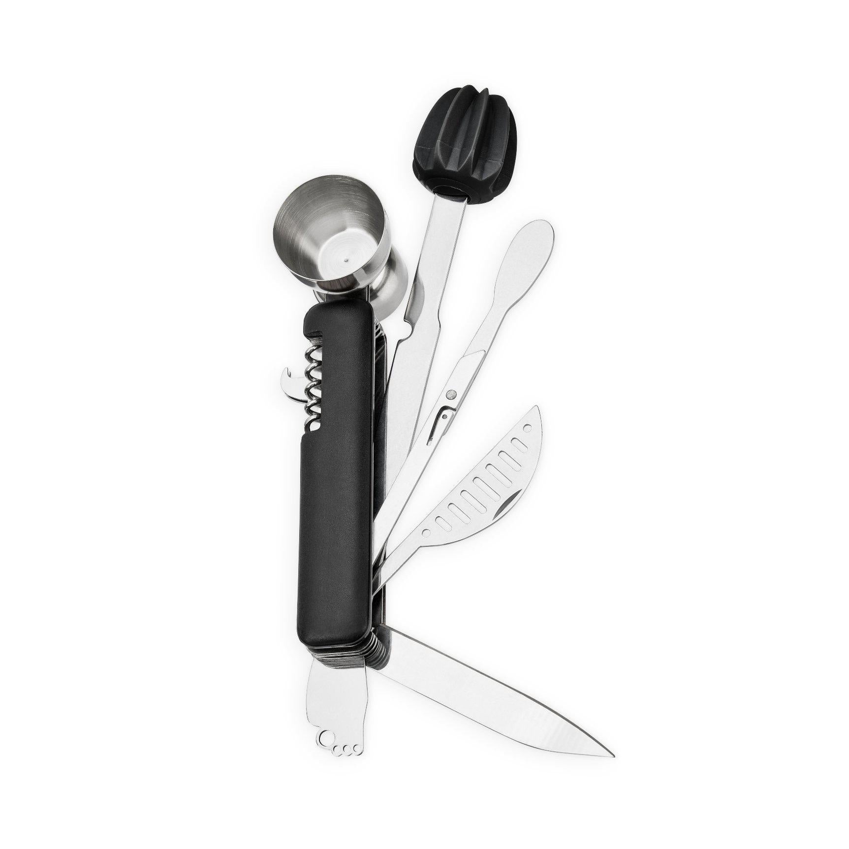 Ｂａｒｔｅｎｄｅｒ １０ HOST All in One Bartender Multitool Set, 10 in 1 Bar Tool