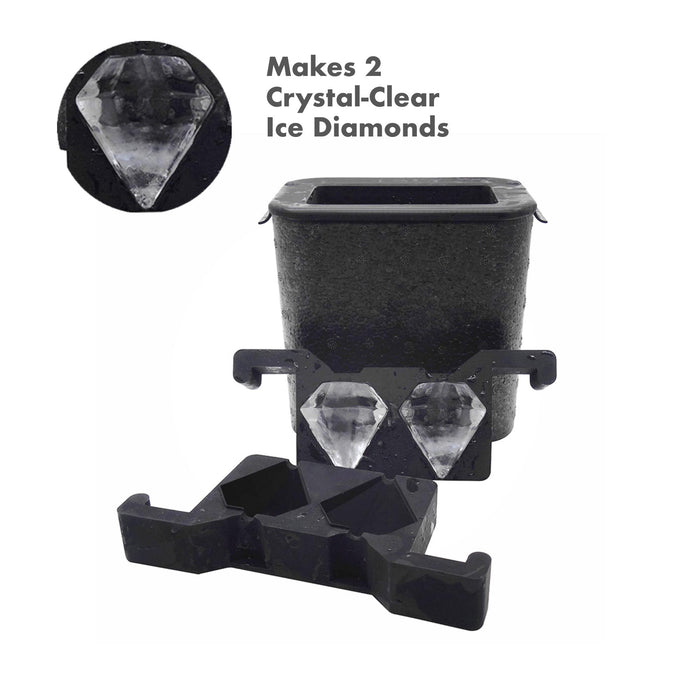 Crystal-Clear Diamond Ice Maker (Double)
