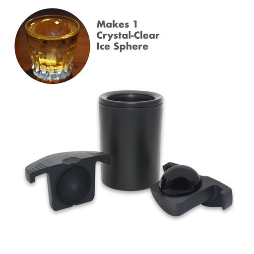 Crystal-Clear Sphere Ice Maker (Single)