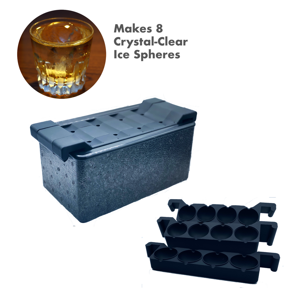 OnTheRocks: Make Crystal Clear Ice Cubes & Spheres