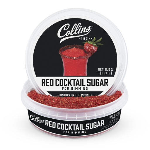 Collins Red Cocktail Sugar (7 oz)