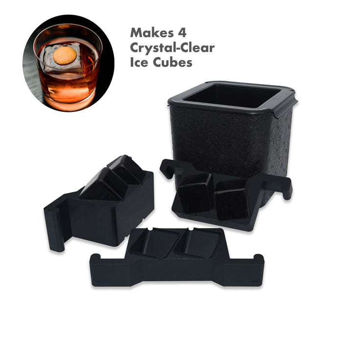 Crystal-Clear Ice Cube Maker (Quad)