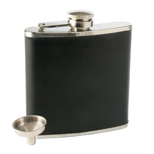 Faux Leather Flask