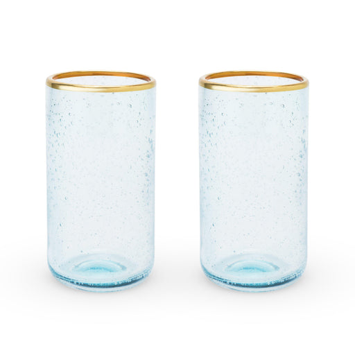 Bubble Glass Tumblers (Set of 2)