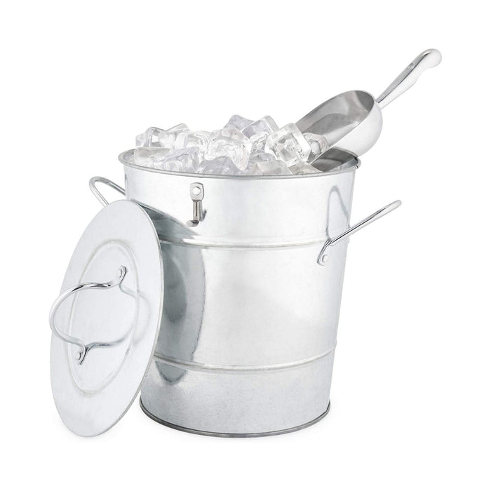 Galvanized Metal Ice Bucket