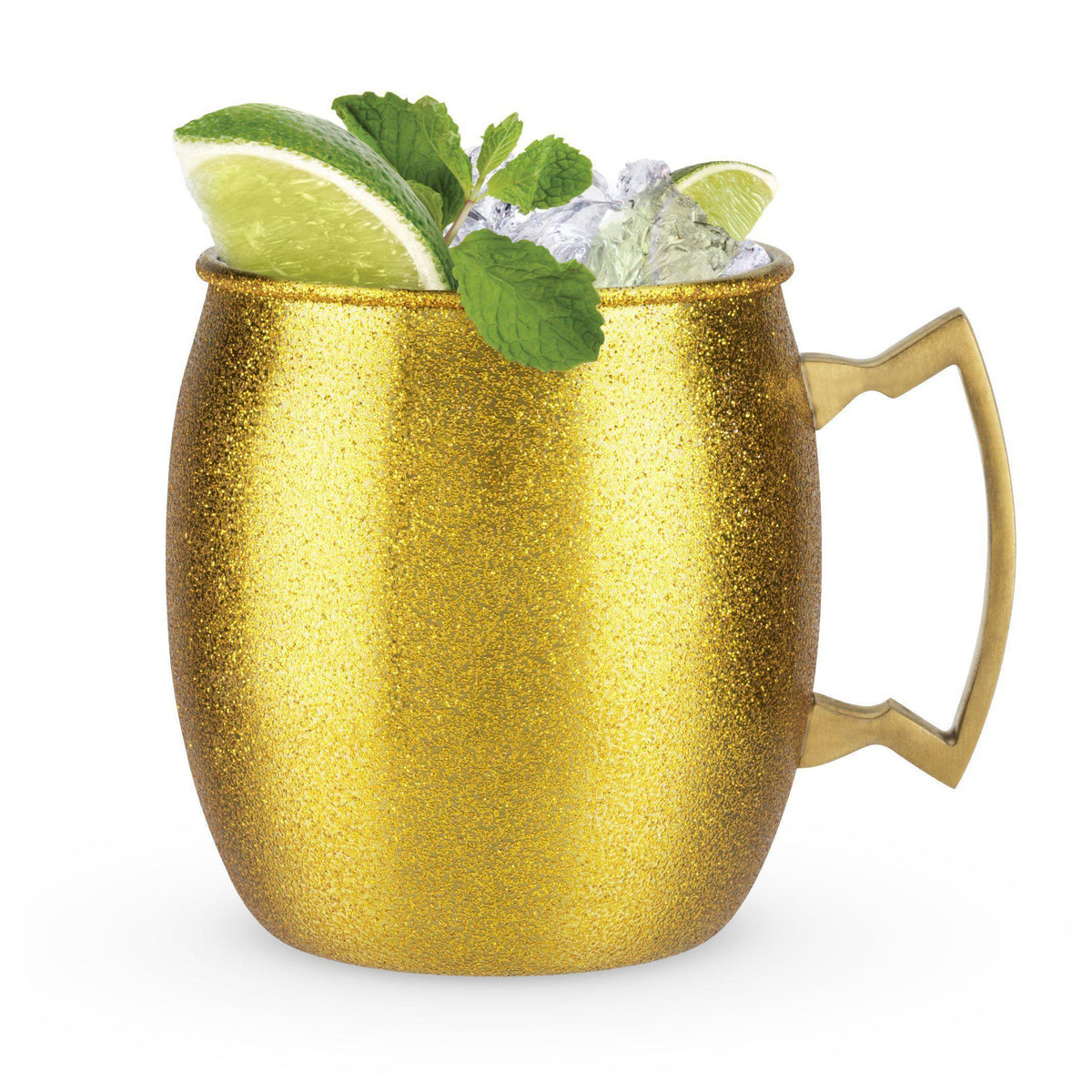 Dramson Mule Mugs and Metal Cups Glitter Moscow Mule Mug