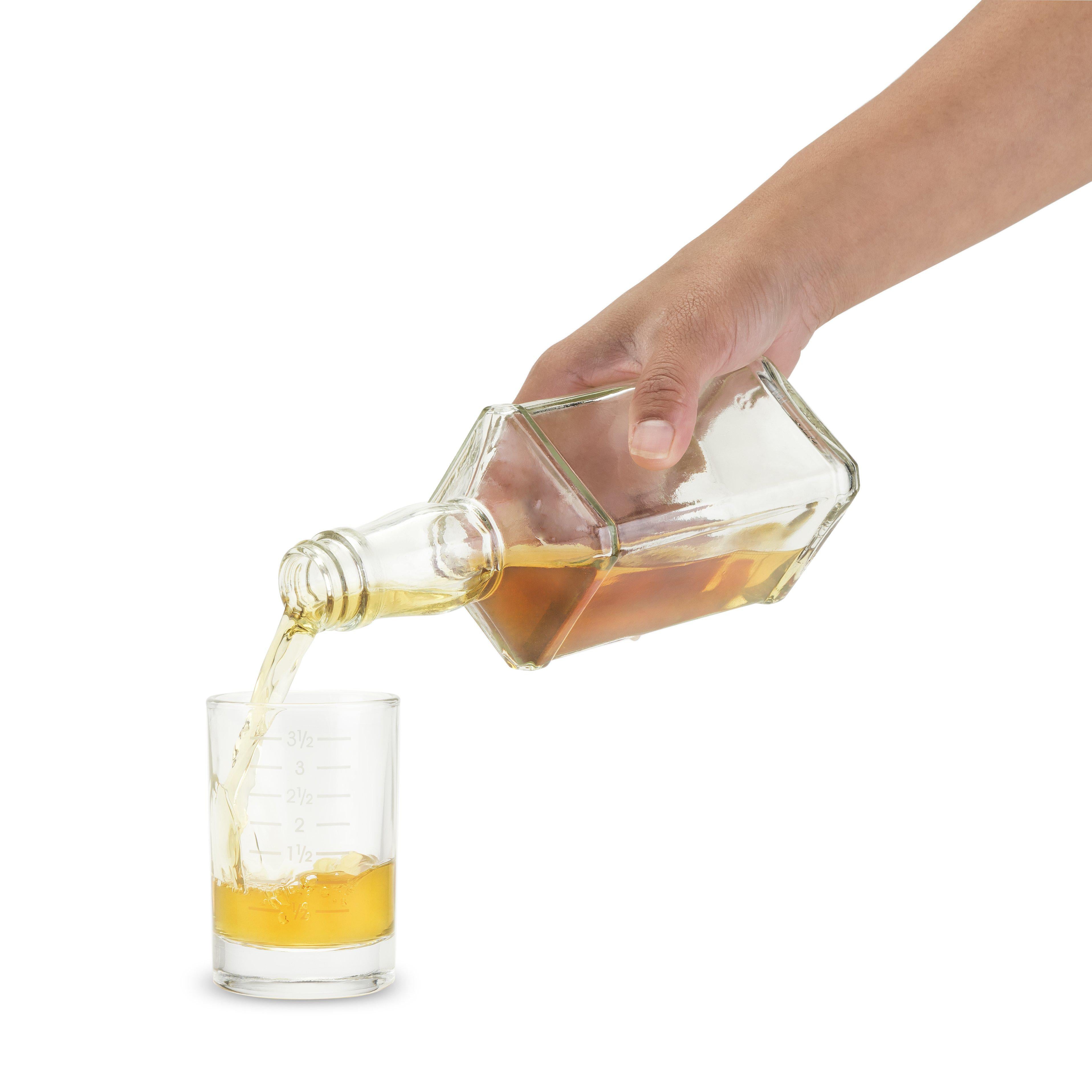 4oz drink glasses Slam 4 oz Measured Shot Glass