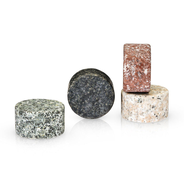 Multi-Color Granite Stones (Set of 4)
